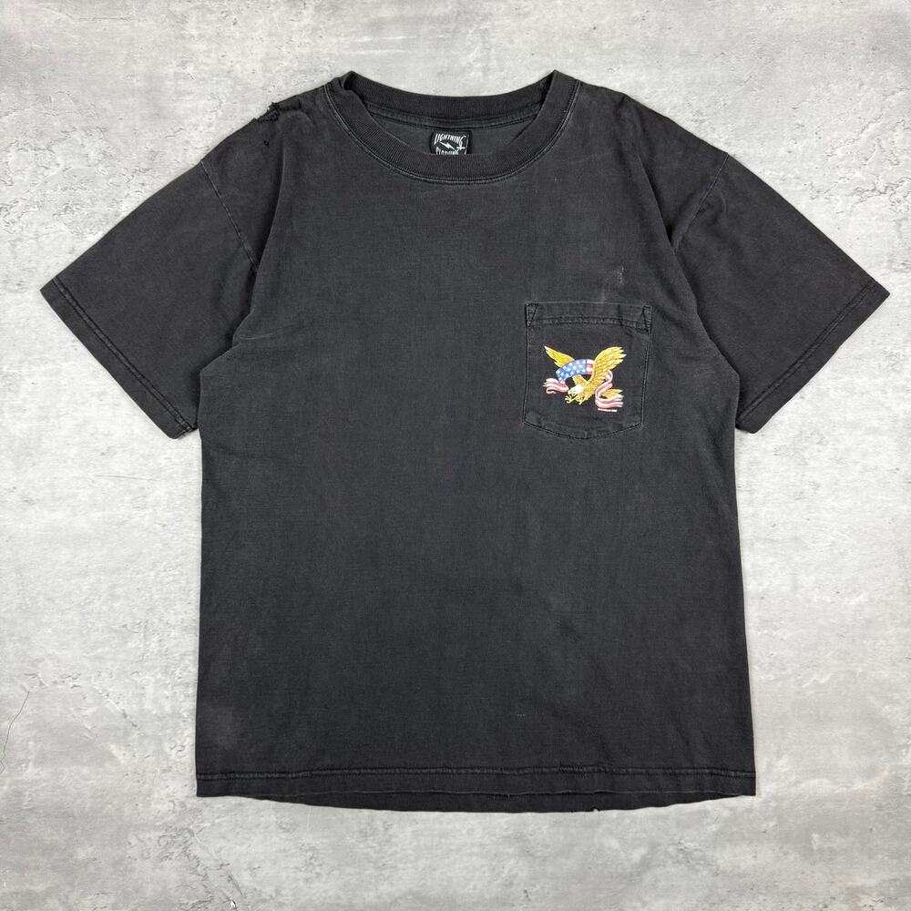 Vintage Roar To The Shore 2003 Biker T Shirt